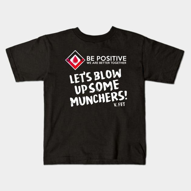 Munchers Kids T-Shirt by wloem